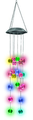 TV Unser Original 09388 Carillon éolien avec LED à changement de couleur