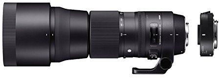 Sigma ZB955 150 - 600 mm F5-6.3 DG OS HSM Contemporary Lens with TC-1401 Converter Kit for Nikon Camera-Black