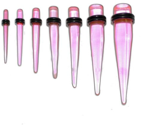 Soul-Cats Dehnset Dehnstab für Tunnel Dehnungsstab Expander in icepink, Größe: 10 mm