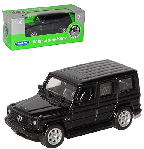 Welly Mercedes-B G-klasse Schwarz W460 Ab 1979 1/60 Modell Auto