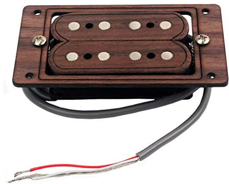 Alnicov Micro Humbucker Guitare Boîte à Cigares 4 Cordes Palissandre