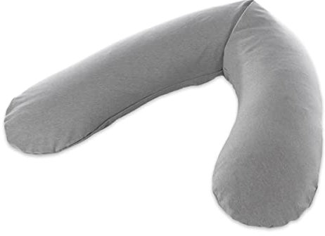 Das Original Theraline Stillkissen Polyesterfaser Melange mittelgrau Bamboo