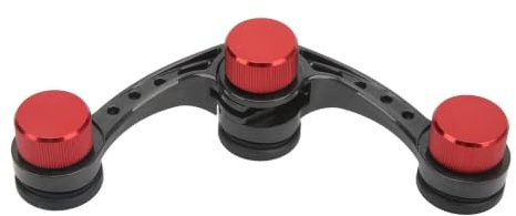 VBESTLIFE Angelspule Knotter Assist Knot Tool, GT FG PR Schnurknotmaschine, Angelzubehör(Rot)