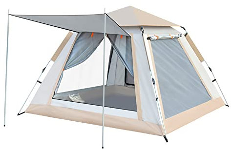 hzexun Outdoor-Camp-Zelt für 3/4 Personen werden für Grillen im Freien und Familiencamping Reisen und Festivals und Freizeit verwendet