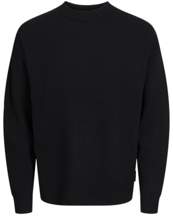 JCORYKER Knit Crew Neck, svart, XL