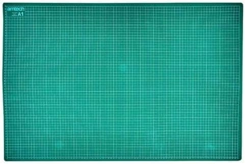 DEZYN - Cutting Mat - Self Healing Cutting Board Craft Mat for Crafting/Sewing/DIY Projects - PVC Craft Mat with Gridlines and Measurements for Quilting/Scrapbooking/Creating Intricate Designs (A1)