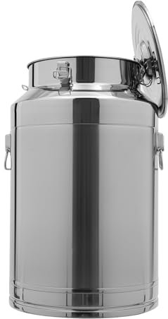 Bricco per latte in acciaio inox, 88 l, 304, colore argento