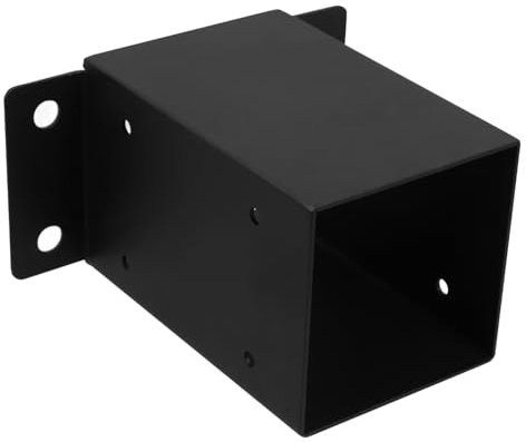 PHENOFICE Set Di 8 Staffe Per Ancoraggio Di Supporto Per Ponti in Ferro Piastre Di Base Per Ponti Esterni Staffe Per Pergole E Recinzioni Per Impieghi Gravosi