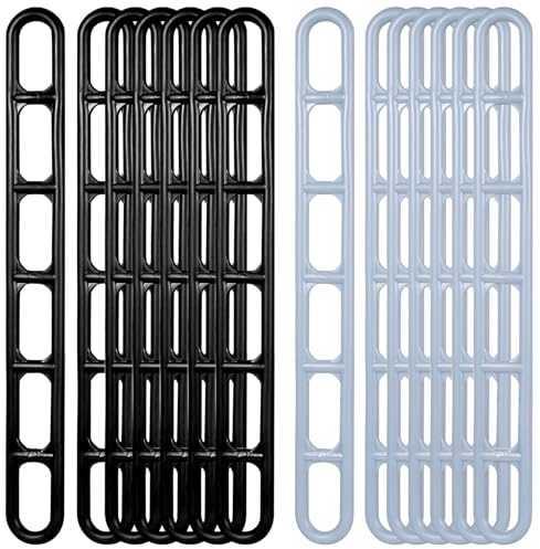 20 PiècesHaubans en Plastique Accessoires pour Auvent, Haubans pour Auvents Tendeurs d'échelle, Haubans pour Tentes, Caravanes, Auvents, Accessoires de Tente (Gris)