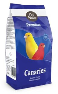 Deli Nature kanariegolle foder premium 4 kg foderblandning Kanarier