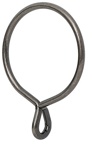 Ivilon Draperie Œillet Anneaux de Rideaux – 5,8 cm Bague pour Crochets à Broches, Lot de 14 Traditionnelle étain