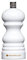 MasterClass - Macinapepe o macina sale con tappo intercambiabile, in plastica, bianco, 12 cm