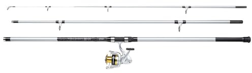 Mitchell Tanager SW Salzwasser Ruten- und Rollen Combo – Spinnangeln Meer-Setup für Barsch, Wolfsbarsch