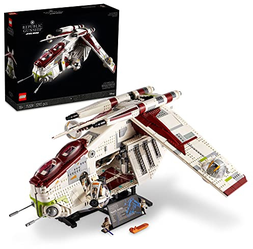 LEGO Star Wars Republic Gunship 75309 Building Kit; Cool, Ultimate Collector Series Build-and-Display Model (3,292 Pieces)