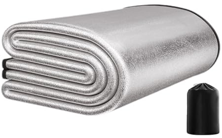 Alu Isomatte Schaummatten Schlafmatte für Camping Isoliermatte Isolierdecke Faltbare Zeltmatte Bodenmatte | 4 Arten von Outdoor-Campingzeltmatten, Schlafmatratzen, Für Outdoor, Picknick, Camping