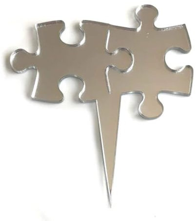 Jigsaw Cake Toppers 10cm