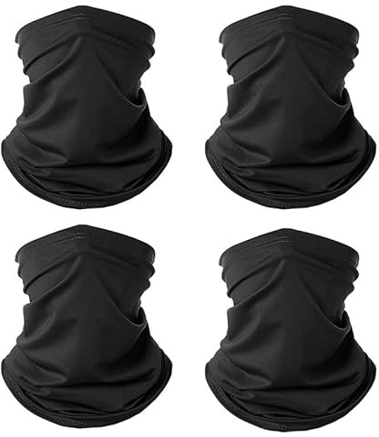 flintronic Multifonction Bandana, 6PCS Bandana Bandeau Multifonction Tour de Cou Cagoule Microfibre Chapeaux Tube Masque Visage pour Yoga Course à Pied Randonnée Cyclisme