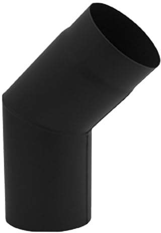 HARK Rauchrohrbogen Ø 130 mm 135° - Graphit