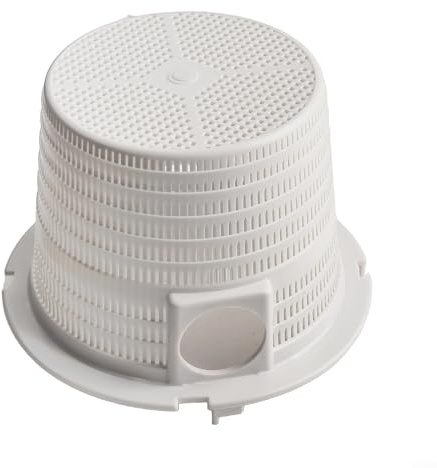 Solaughguy Skimmer Basket for Paramount SP5000 Swimming Pool Replacement, Compatible with Swimway SP5000 Models, 223 mm Diameter x 145 mm Height, White, Single