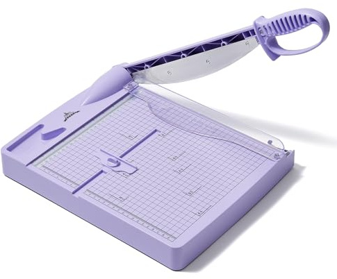 JIELISI A4 Heavy Duty Guillotine Paper Cutter Cuts Up to 32 Sheets,12 Inch