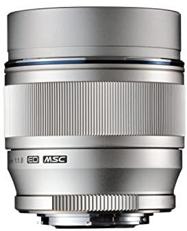 OM SYSTEM OLYMPUS M.Zuiko Digital 75mm F1.8 Silver For Micro Four Thirds System Camera, Compact Design, Beautiful Bokeh, Bright