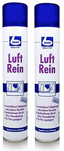 2x Dr. Becher Luft Rein Neutralisationsspray 500ml