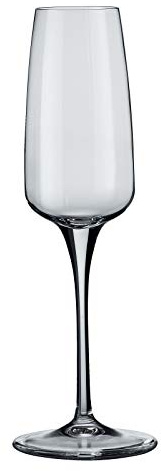 Bormioli 180811-BF9 Aurum Sektglas, Glas, Transparent, 230 ml, 6 Stück
