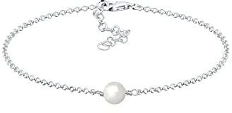 Elli Armband Damen Elegant mit Muschelkernperle 925 Silber