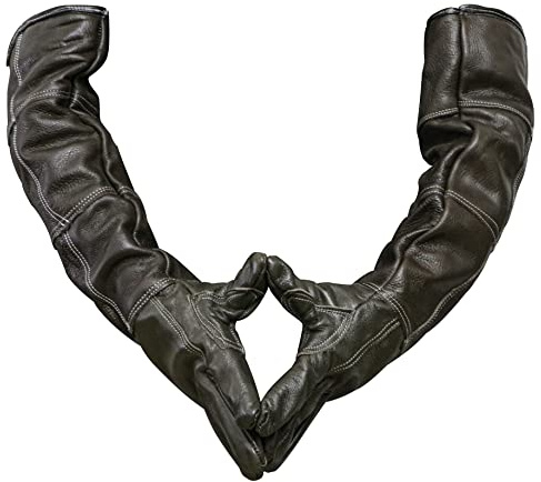 Gants de manutention anti-morsures Kevlar rembourré pour animaux - Chien, chat, oiseau, faucon, reptile, écureuil, serpent.