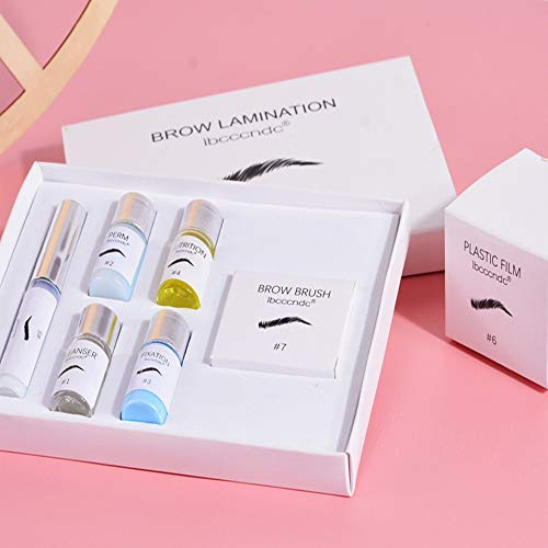 Kit de plastification des sourcils, ensemble de levage de sourcils permanent 3D, kit de coiffage professionnel de levage de sourcils, rehausseur de sourcils longue durée, beauté des sourcils