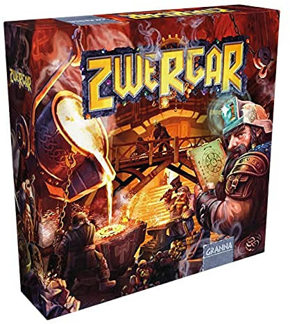 Asmodee | Granna | Zwergar | Kennerspiel | Strategiespiel | 2-4 Spieler | Ab 12+ Jahren | 90+ Minuten | Deutsch