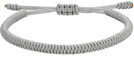 JENDEAR SHINE Bracciale Tibetano Uomo Donna Bracciale Buddista Amuleto Fede Buona Fortuna Coppia Amicizia Regalo