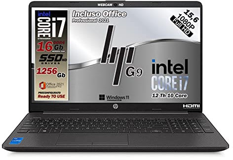 HP EliteBook 860 G9 Wolf Pro Security Edition 3 anni Core i7 RAM 16GB SSD 512GB