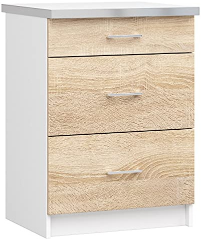 AKORD Küchenschrank Lima | Funktional | Langlebig | Modernes Design | Für große und kleine Küchen | Pflegeleicht | Kombinierbar mit Anderen Möbeln aus der Serie