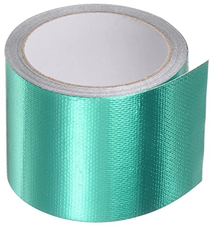 sourcing map Tarpaulin Repair Tape, 3.15 x24.6ft Waterproof Rip Stop Patch and Tent Repair Tape for Tear Resistant Tent Greenhouse, Green