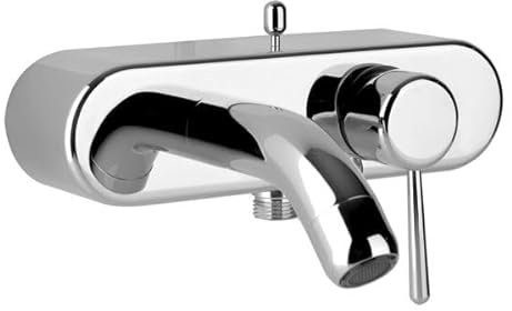 Gessi Goccia Wannen-Armatur fürAufputz-Montage mit automatischem Umsteller Wanne/Brause, 33613, Farbe: Messing Antik
