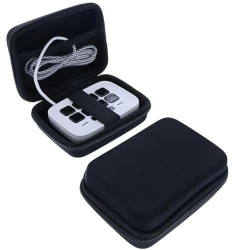foto-kontor Bag compatible with Elgato Stream Deck Neo Protective Cover Carry Case - safe protection for on the go - black