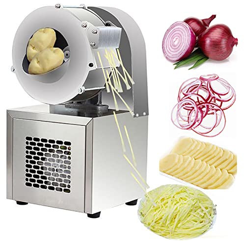 forestalk Commercial Electric Potato Carrot Slicer Vegetables Food Shredding Machine Potato Radish Slicing