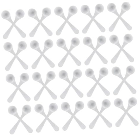 GALPADA 100piezas Cucharas Medidoras De Miligramos Para Especias Espresso Condimentos Multifuncionales Pequeñas Precisión