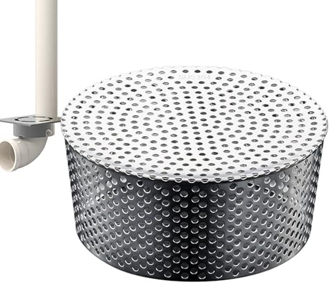 Filtre Gouttiere Diametre 5 À 20 Cm Crapaudine De Gouttière, Protection De Gouttière En Inox Acier Inoxydable Pour Éviter Le Blocage Des Feuilles, Filtre Pour Tuyau De, Tapis De Drainage