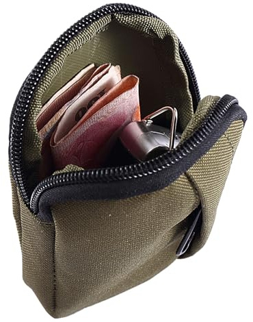 Pochette De Ceinture pour Homme Organisateur Poche Porte-Monnaie