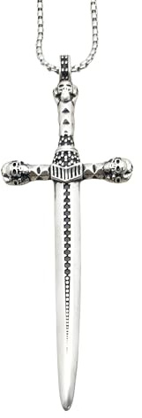 Sword Necklace for Women, Exquisite European Style Pendant - Dagger Men, Master Halloween