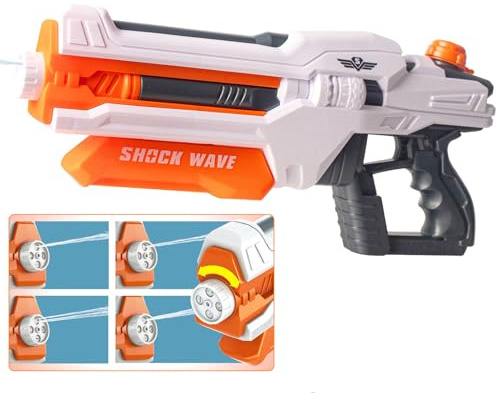 Vattenpistol 1300cc Stor vattenpistol för barn Vuxna 30-40 fot lång räckvidd Kraftfull Super Soaker Water Blaster Shooter, Summer Beach Pool Water Fight Squirter Leksaker för pojkar