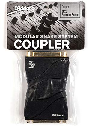 Sistema Modular Snake D'Addario Acoplador DB25 Hembra
