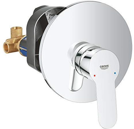 GROHE 29082000 Start Edge Miscelatore Monocomando Incasso Doccia, Cromo