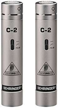 Behringer C-2 Coppia microfoni a condensatore + accessori e valigetta di contenimento