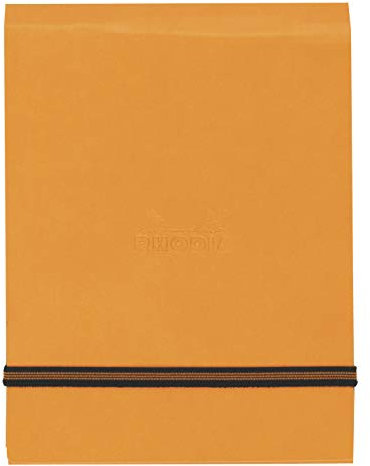 Rhodia 118926C Sammelmappe Webpocket mit Gummizug, DIN A5 167 x 224 mm, orange