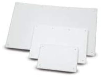 Famatel Deckel für Einbaudose Mit Schrauben 100 x 100 mm, Grau