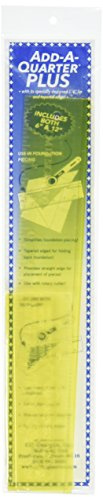 CM Designs CMD40012 Lineal Add-A-Quarter-Plus, 15,2 cm und 30,5 cm