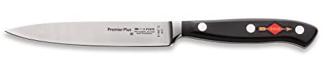 F. DICK Premier Plus Officemesser (Klingenlänge 12 cm, Kochmesser, Gemüsemesser, Küchenmesser, Härte 56°, Messer) 81447122, Grau, 22.32 x 1.9 x 1.25 cm